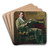 Portrait of a Philadelphia Gentleman by Thomas Pollock Anshutz Art Drink Coaster set