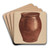 Jar by Yolande Delasser Art Drink Coaster set Jar by Yolande Delasser Art Drink Coaster set