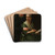 Portrait of Marcello Bacciarellis mother and brother by Marcello Bacciarelli Drink Coasters - set of 4 Portrait of Marcello Bacciarellis mother and brother by Marcello Bacciarelli Drink Coasters - set of 4