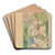 Bogosawiona Salomea. Projekt witraa do kocioa Franciszkanw w Krakowie. by Stanisaw Wyspiaski Art Drink Coaster set