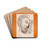 On the trail of Don Quixote by Daniel Vierge Drink Coasters - set of 4 On the trail of Don Quixote by Daniel Vierge Drink Coasters - set of 4