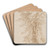 Study of a Tree by Jacob de Gheyn II Art Drink Coaster set Study of a Tree by Jacob de Gheyn II Art Drink Coaster set