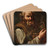 The Grape picker by Bernhard Keil Art Drink Coaster set