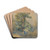 Sketch of a Tree by Ladislav Mednynszky Drink Coasters - set of 4