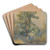 Sketch of a Tree by Ladislav Mednynszky Art Drink Coaster set