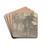 Faust zwingt Mephisto in den Zauberkreis by Ferdinand Fellner Drink Coasters - set of 4 Faust zwingt Mephisto in den Zauberkreis by Ferdinand Fellner Drink Coasters - set of 4