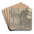 Faust zwingt Mephisto in den Zauberkreis by Ferdinand Fellner Art Drink Coaster set Faust zwingt Mephisto in den Zauberkreis by Ferdinand Fellner Art Drink Coaster set