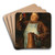 Beer Tasting by Eduard von Grtzner Art Drink Coaster set