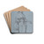 Study of a Roman Woman by Konstantin Johannes Franz Cretius Drink Coasters - set of 4