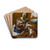 Saint Cecilia by Follower Of Simon Vouet Drink Coasters - set of 4