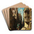 Der Postbote by Carl Spitzweg Art Drink Coaster set