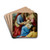 The Holy Family with Saint Jerome by Pier Francesco Mazzucchelli Drink Coasters - set of 4