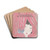 The Fashion Magazine as Temptress by Martin Drink Coasters - set of 4