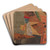 Mz 259 Zeichnung Campendonk by Kurt Schwitters Art Drink Coaster set