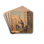 Street in Cairo by Carl Friedrich Heinrich Werner Drink Coasters - set of 4