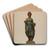 Cigar Store Figure by Walter Hochstrasser Art Drink Coaster set