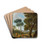 Goat herders in an Italianate landscape by Andrea Locatelli Drink Coasters - set of 4