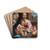 Virgin and Child with the Young Saint John the Baptist and Saint Catherine ofSiena by Rutilio Manetti Drink Coasters - set of 4
