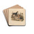 The Terrier by Sydenham Edwards Drink Coasters - set of 4