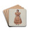 Doll - Rachel by Hal Blakeley Drink Coasters - set of 4