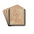Studies of Hands by Abraham Bloemaert Drink Coasters - set of 4