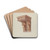 Bracket, for Wall (Ecclesiastical) by Hal Blakeley Drink Coasters - set of 4 Bracket, for Wall (Ecclesiastical) by Hal Blakeley Drink Coasters - set of 4
