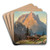 Staufen by Carl Millner Art Drink Coaster set Staufen by Carl Millner Art Drink Coaster set