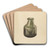 Jar by Alvin Shiren Art Drink Coaster set Jar by Alvin Shiren Art Drink Coaster set