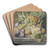 Fruchtstck, Melone, Ananas, Trauben, Pfirsiche, Pflaumen, Nsse by Paul Theodor Van Brussel Art Drink Coaster set Fruchtstck, Melone, Ananas, Trauben, Pfirsiche, Pflaumen, Nsse by Paul Theodor Van Brussel Art Drink Coaster set