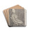 Portret van Anna Dorothea Veth-Dirks, zittend naar rechts by Jan Veth Drink Coasters - set of 4 Portret van Anna Dorothea Veth-Dirks, zittend naar rechts by Jan Veth Drink Coasters - set of 4