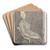 Portret van Anna Dorothea Veth-Dirks, zittend naar rechts by Jan Veth Art Drink Coaster set Portret van Anna Dorothea Veth-Dirks, zittend naar rechts by Jan Veth Art Drink Coaster set