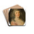 Portrait of a lady by Johann Friedrich August Tischbein Drink Coasters - set of 4