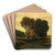 A Clump of Trees by Constant Troyon Art Drink Coaster set