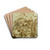 Hagar and Ishmael in the wilderness by Giovanni Benedetto Castiglione Drink Coasters - set of 4