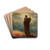 L' Empereur by James Carroll Beckwith Drink Coasters - set of 4