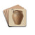 Jar by Yolande Delasser Drink Coasters - set of 4 Jar by Yolande Delasser Drink Coasters - set of 4