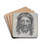 The Sudarium of Saint Veronica by Claude Mellan Drink Coasters - set of 4