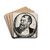 Portrait of Franz von Lenbach by Franz von Stuck Drink Coasters - set of 4