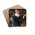 Damenbildnis by Hans Temple Drink Coasters - set of 4