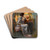 Au boudoir by Delphin Enjolras Drink Coasters - set of 4
