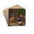 Saint Luke Drawing the Virgin and Christ Child by Girolamo Da Carpi Drink Coasters - set of 4