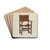 Arm Chair by Hal Blakeley Drink Coasters - set of 4