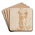 Ceres by Lelio Orsi Art Drink Coaster set