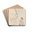 Vianoce by Mikul Galanda Drink Coasters - set of 4 Vianoce by Mikul Galanda Drink Coasters - set of 4
