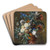Flowers in an Urn by Jan van Huysum Art Drink Coaster set