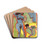Bathing Women (Moritzburg) by Ernst Ludwig Kirchner Drink Coasters - set of 4