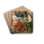 Supper at Emmaus by Pontormo (Jacopo Carucci) Drink Coasters - set of 4