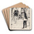 Kent vermomd bij King Lear by Jacob Pieter van den Bosch Art Drink Coaster set Kent vermomd bij King Lear by Jacob Pieter van den Bosch Art Drink Coaster set