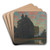 Glhwolken (Pratermotiv) by Eduard Kasparides Art Drink Coaster set