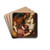 Saint Peter healing Saint Agatha by Workshop of Giovanni Bilivert Drink Coasters - set of 4